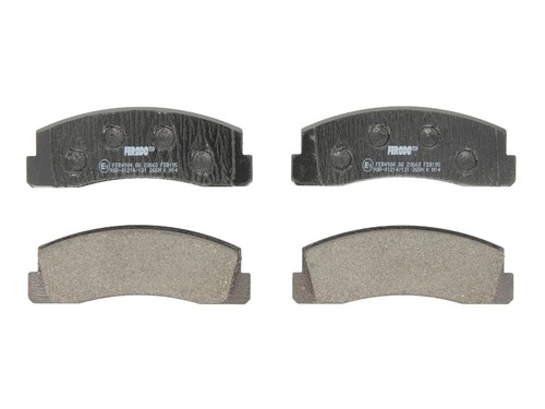 Brake pads set front - front, right