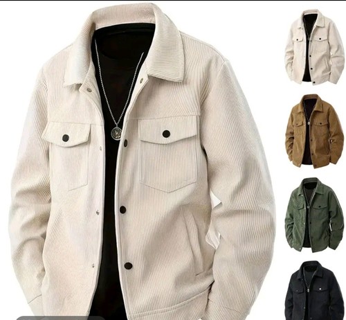 Mens corduroy shirt - corduroy, jacket
