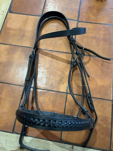 English leather bridle - leather,