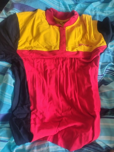Dhl polo shirt size uniform - m,