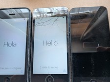 Job lot 3x Apple iPhone 5 - 16GB - Black Slate mobile phone A1429 (GSM) SEE DESC