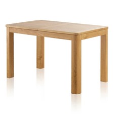 Oak Furnitureland Romsey Natural Solid Oak 6-8 Seater Extendable Dining Table