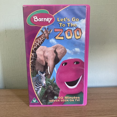 Barney vhs let go - go, the