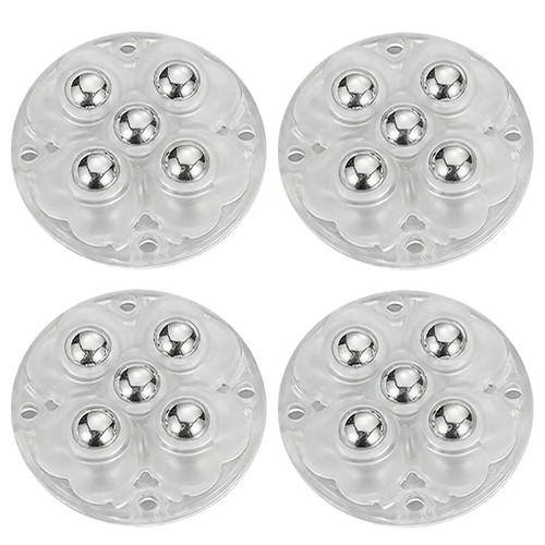 Ball swivel castors steel - 4x,