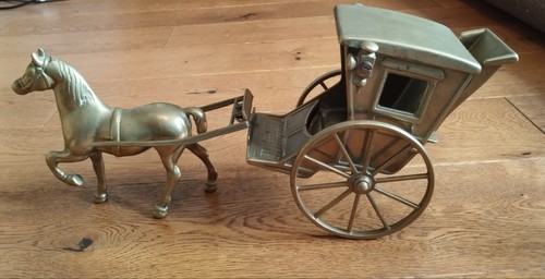 Vintage antique brass cast - brass,