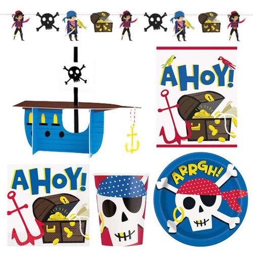 Ahoy pirate party decorations - ahoy,