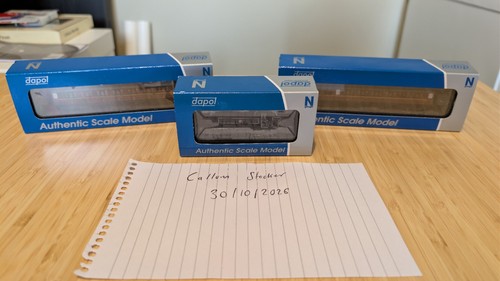 Dapol gauge pannier - and, 2x