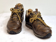 Raichle Mammut men walking shoes Vibram soles Leather Brown UK 7 EU 40 2/3