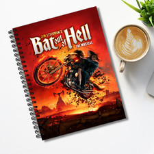 Bat Out Of Hell The Musical A5 Notebook Journal Notepad Note Book Gift