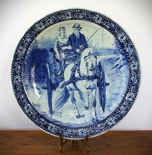 Vintage Boch Blue Delft Horse