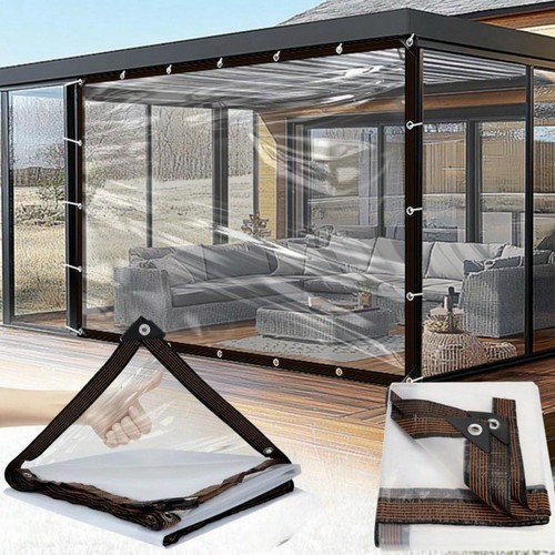 Clear waterproof tarpaulin - waterproof,