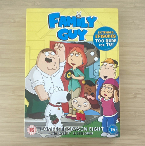 Family guy season dvd - 8, box