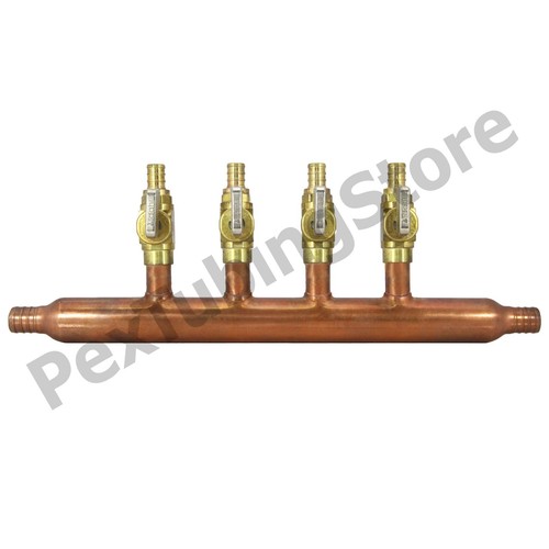 Port pex manifold with - port,
