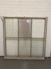 Reclaimed Old Large Georgian 6 Panel Wooden Window 1217 x 1225mm