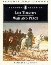 War and Peace by Leo Tolstoy (AUDIO Cassette, 1998) BILL NIGHY NEW AND SEALED