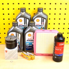 Set original oil filter spark