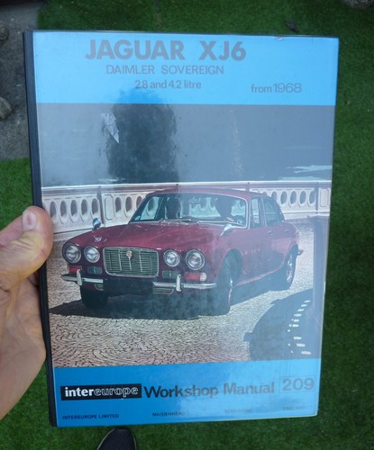 Jaguar xj6 workshop - workshop,