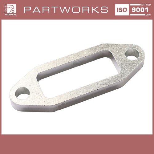 Connection flange exhaust