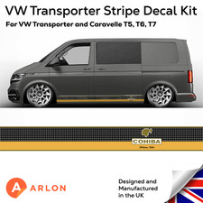 Volkswagen Transporter Cohiba Stripes T5 T6 T7 Caravelle Vinyl Graphics Stickers