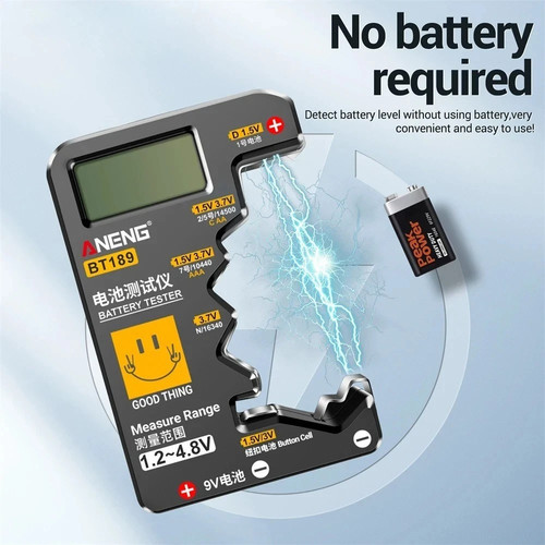 Battery tester - (black)battery,