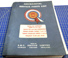 Factory Parts manual book
