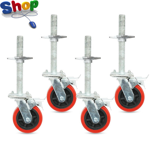 Scaffolding wheels set 4 - wheels, of