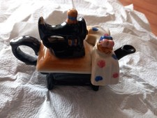 Michelangelo Collection Ornamental Sewing Machine Teapot Pristine