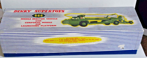 Dinky supertoys 666 missile - dinky,