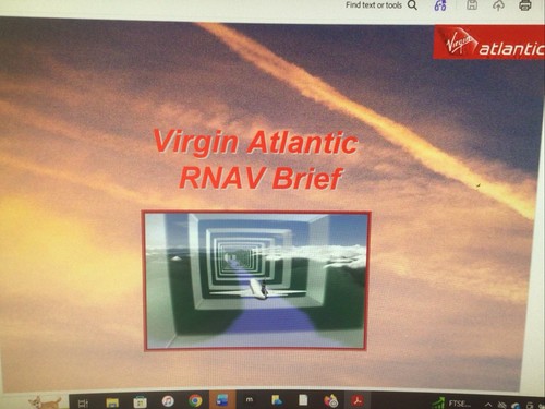 Used virgin atlantic boeing - used,