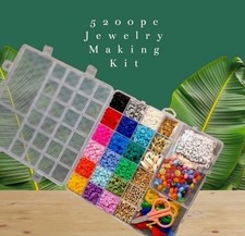 Clay Beads Set Bracelet Making