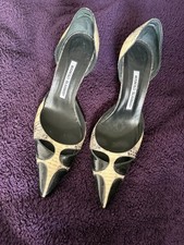 Manolo Blahnik Snakeskin