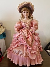 Vintage Porcelain  Doll In