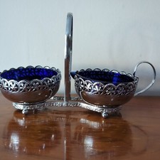 Vintage Chrome Cobalt Blue
