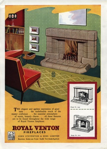 Original 1956 advert for - , royal