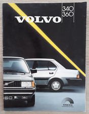 Volvo 340 / 360 Range Brochure