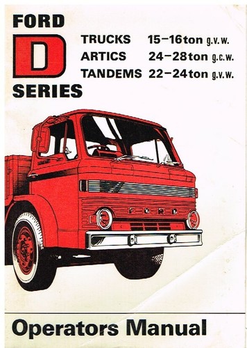 Ford series truck - d,