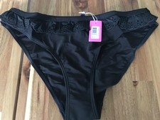 Black Bikini FRILL Bottoms
