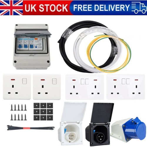240v mains electric - hook, up