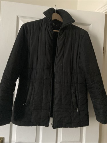 Bhs black collared - collared, size