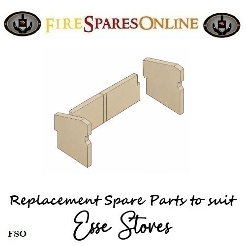 Set fire bricks compatible - set,