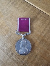 GVR  Army Long Service And Good Conduct Medal.  SJT. W A.PRICE.  R.A.