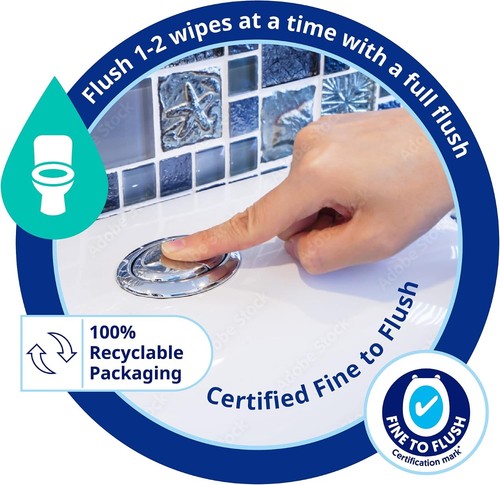 Toilet tissue flushable wet - tissue,