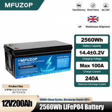 12V 200Ah Lithium Battery BMS