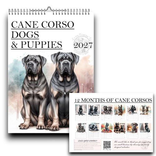 Cane corso calendar - cane,