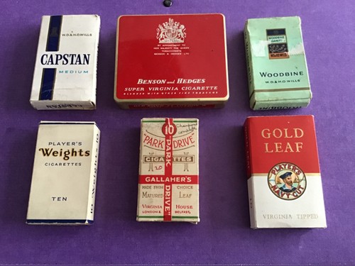 Empty vintage cigarette - 6,