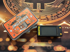 Bitcoin Nerd Miner , Jingle Miner Crypto BTC Solo Lottery, 300kh/s