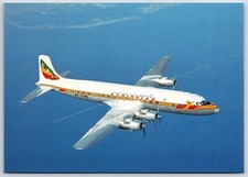 Airplane Postcard Ethiopian