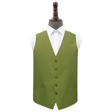 Mens Waistcoat Plain Shantung
