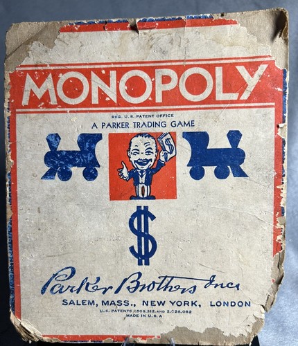Vintage wwii era monopoly - era,