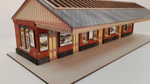 Gauge gwr station built - oo,